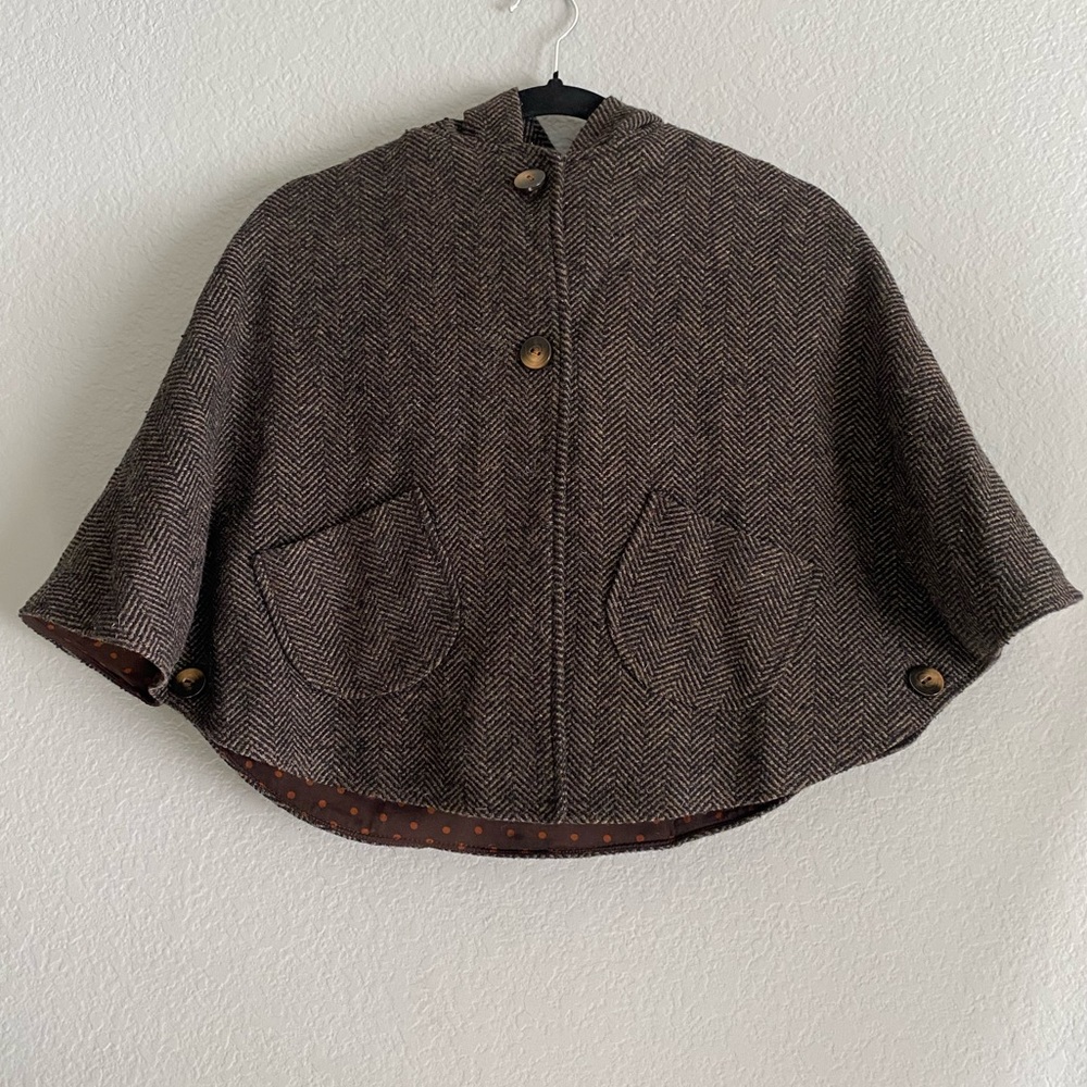 Zara girls cape/coat